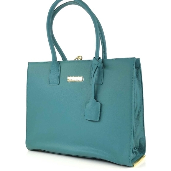 Elegant Teal Handbag